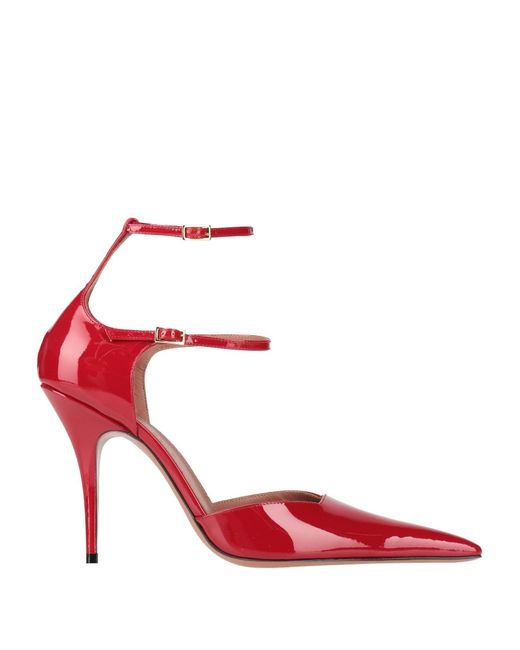 Aldo Castagna Red Pumps Leather