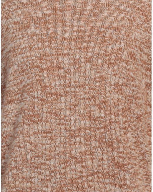 Ballantyne Brown Camel Turtleneck Wool, Cashmere for men