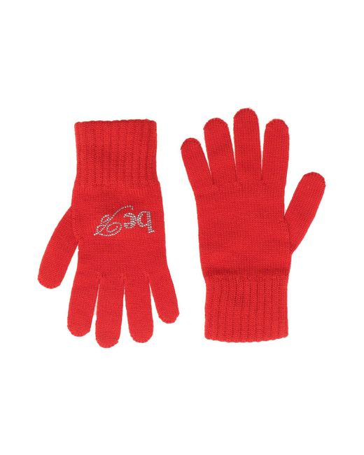 be Blumarine Red Gloves