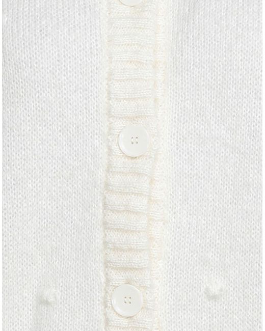 Kocca Synthetic Cardigan in Ivory (White) | Lyst
