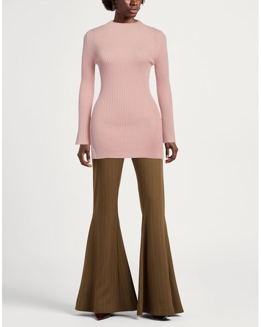 Wolford Pink Blush Turtleneck Virgin Wool