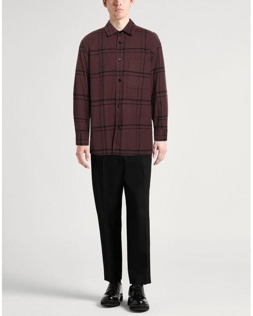Camisa Theory de hombre de color Purple