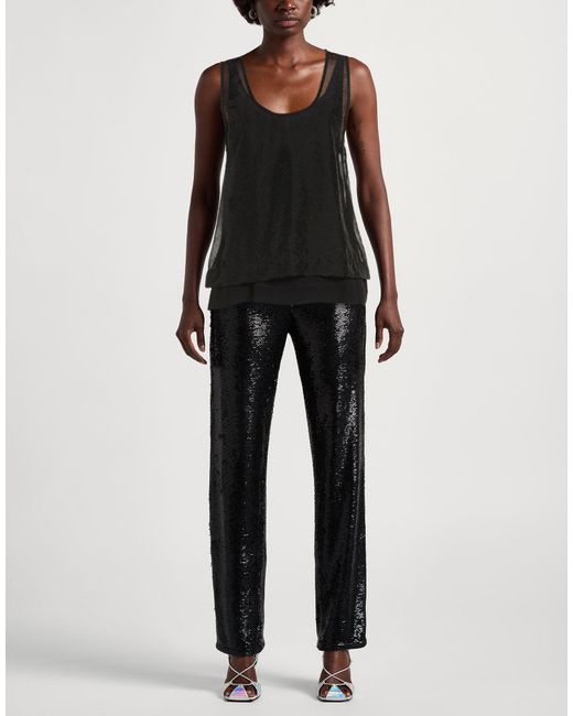 Top Tela de color Black