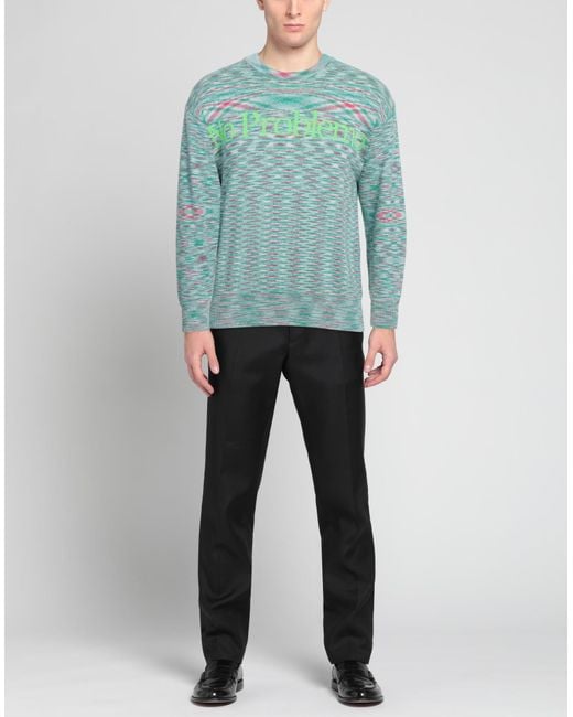 Aries Blue Sweater for men