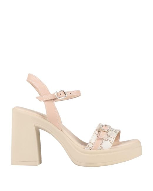 Nero Giardini Natural Sandals Leather
