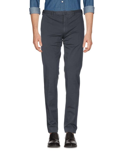 Santaniello Blue Pants for men