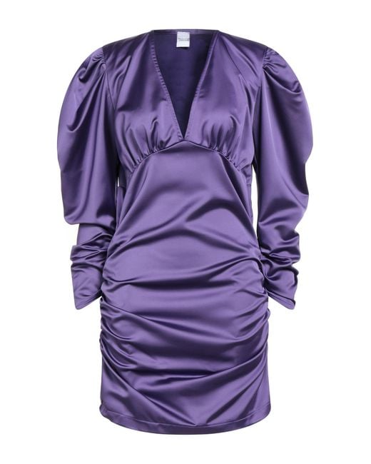 MARSĒM Purple Mini-Kleid