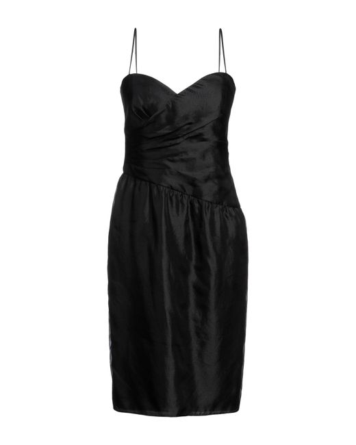 Armani Black Midi Dress