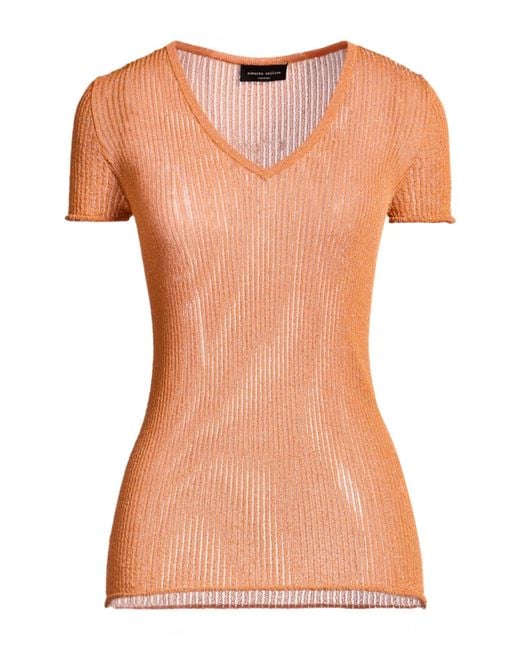 Pullover Roberto Collina de color Orange