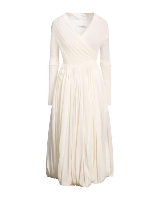 Philosophy Di Lorenzo Serafini White Midi Dress
