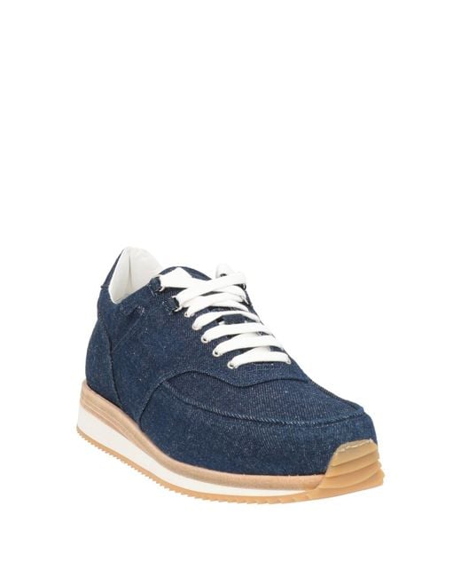 Kris Van Assche Blue Sneakers Textile Fibers for men