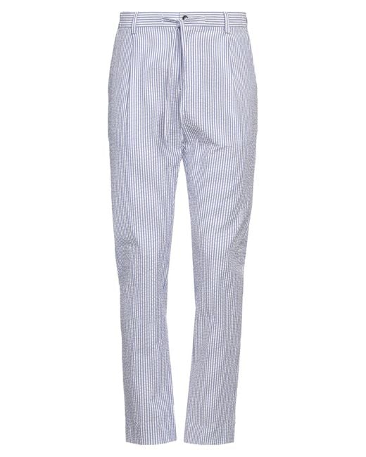 Daniele Alessandrini Blue Pants Polyester, Paper for men