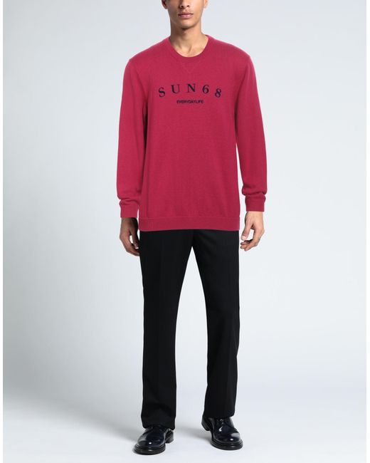 Pullover Sun 68 de hombre de color Red