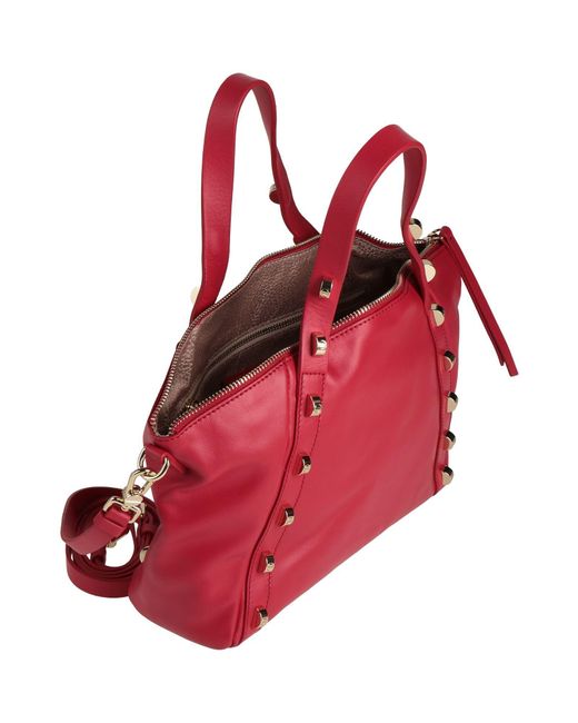 Borbonese Red Handbag