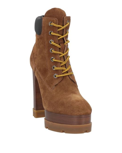 Casadei Brown Stiefelette