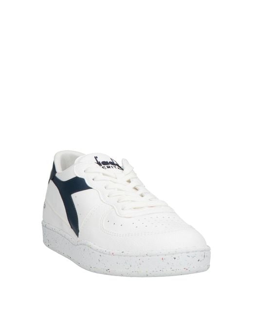Diadora White Sneakers Leather for men