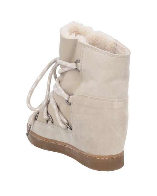 Isabel Marant Natural Ankle Boots