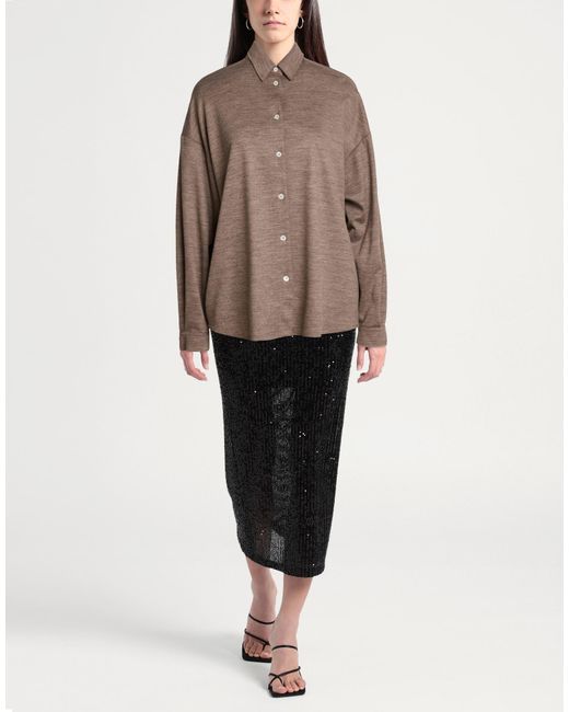 Camisa Cruna de color Brown