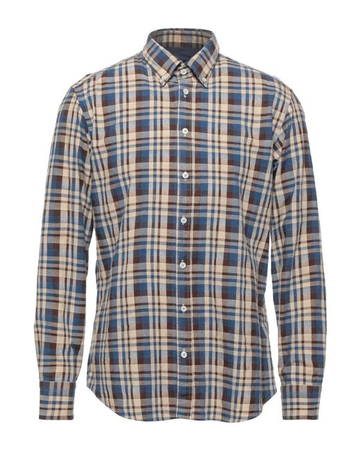 BASTONCINO Blue Shirt for men