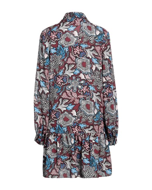 Diane von Furstenberg Blue Mini Dress