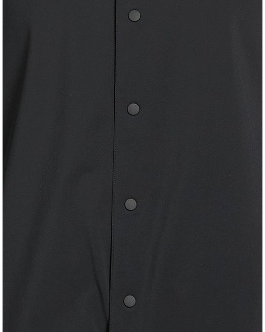Xacus Black Charcoal Jacket Polyamide, Elastane for men