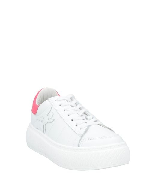 Patrizia Pepe White Sneakers Polyamide, Polyurethane