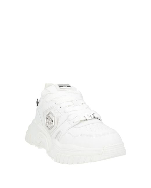 Philipp Plein White Trainers for men