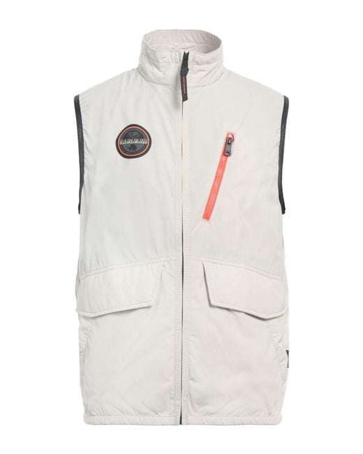 Napapijri White Vest for men