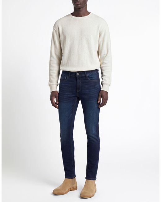 Only & Sons Blue Jeans Cotton, Recycled Cotton, Polyester, Elastane for men