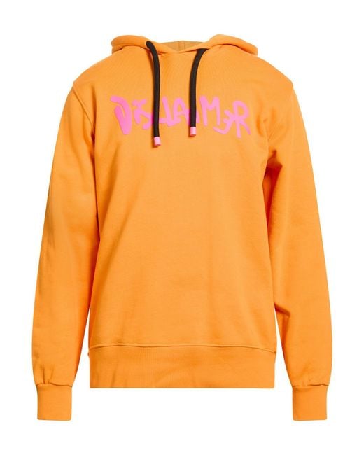 DISCLAIMER Orange Sweatshirts for men
