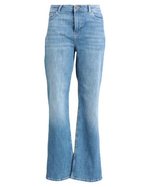 Ba\u0026sh Denim Trousers in Blue | Lyst 