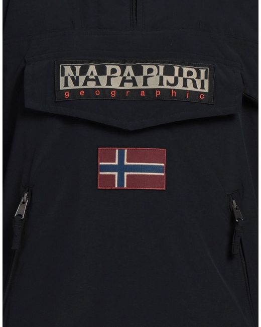 Napapijri Blue Down Jacket for men