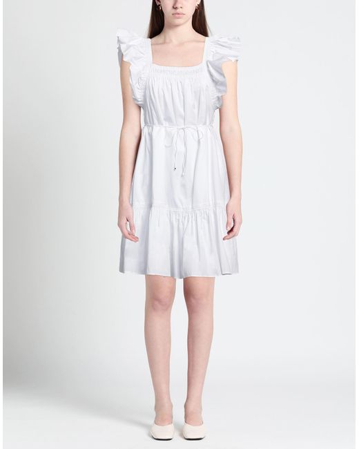Magali Pascali White Mini Dress