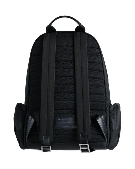 Dolce & Gabbana Black Backpack for men