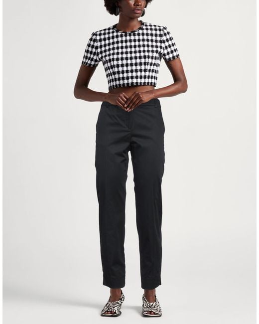 Pennyblack Blue Pants Cotton, Elastane