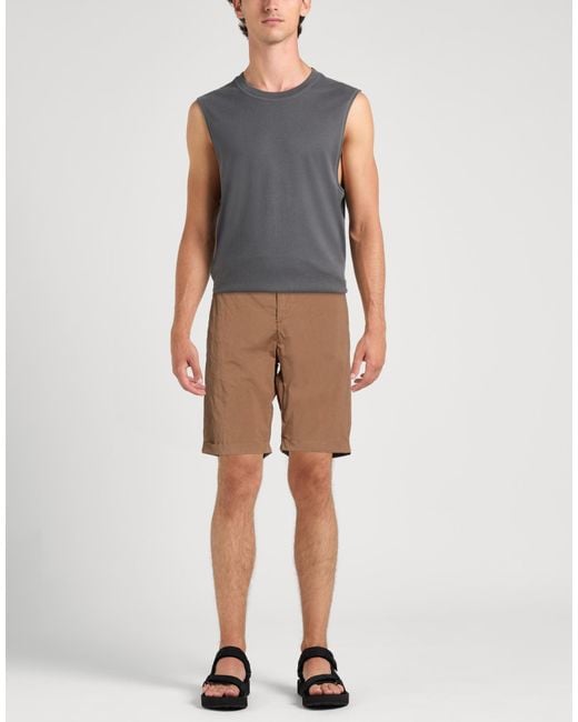 Alpha Studio Brown Shorts & Bermuda Shorts for men