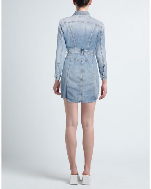 DSquared² Blue Mini Dress