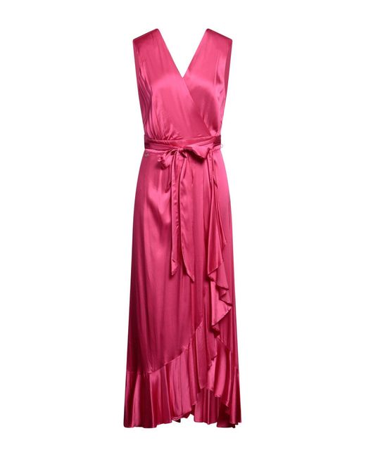 Pinko Pink Midi Dress
