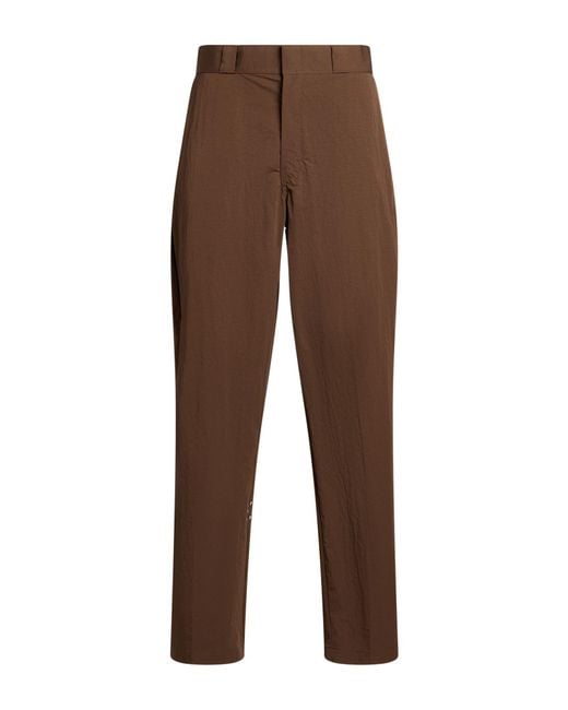 Dickies Brown Pants Polyamide for men