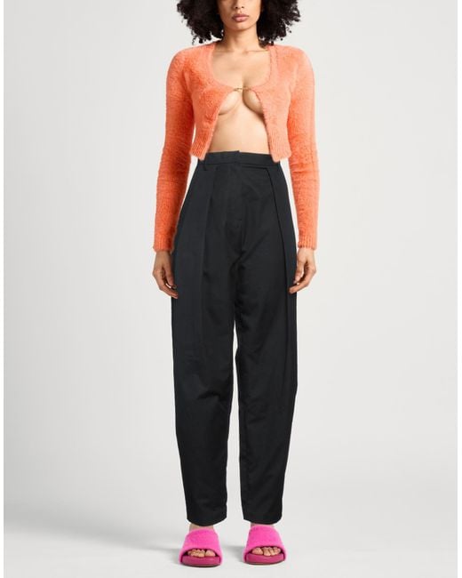 Magda Butrym Black Pants Cotton