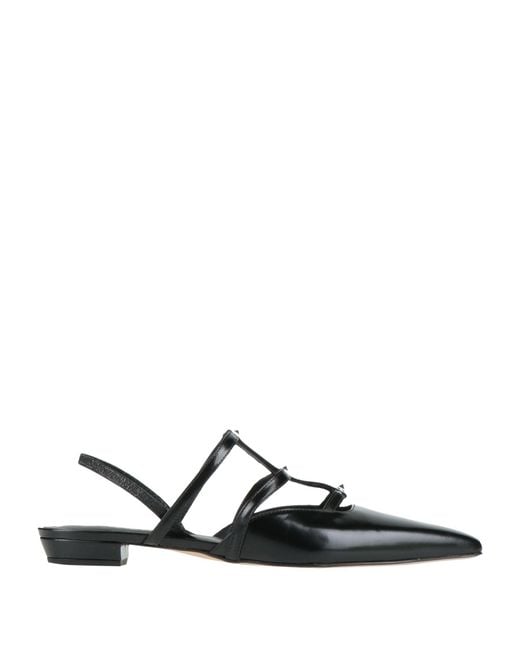 Zinda Black Ballet Flats