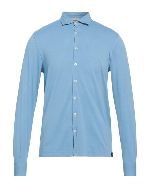 Gran Sasso Blue Shirt for men