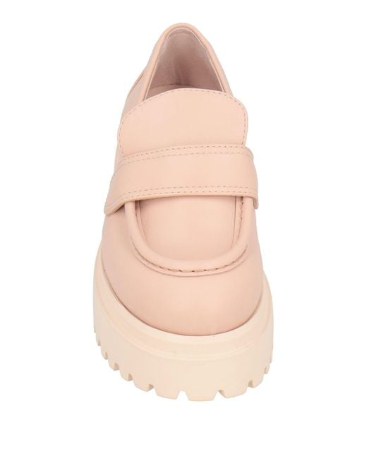 Le Silla Pink Loafers