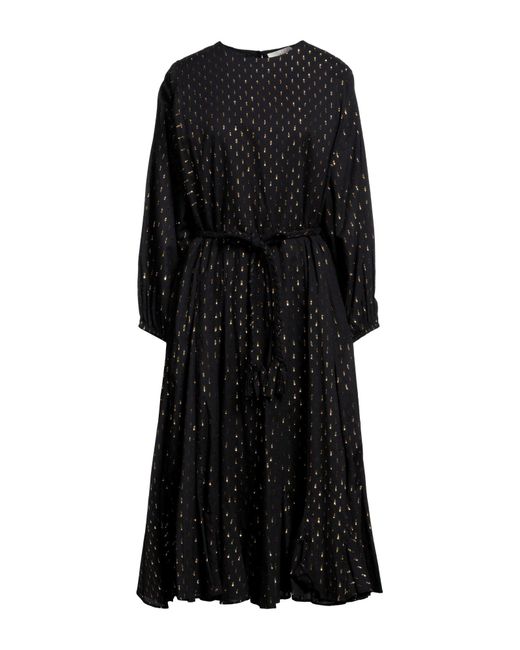 Jucca Black Midi Dress