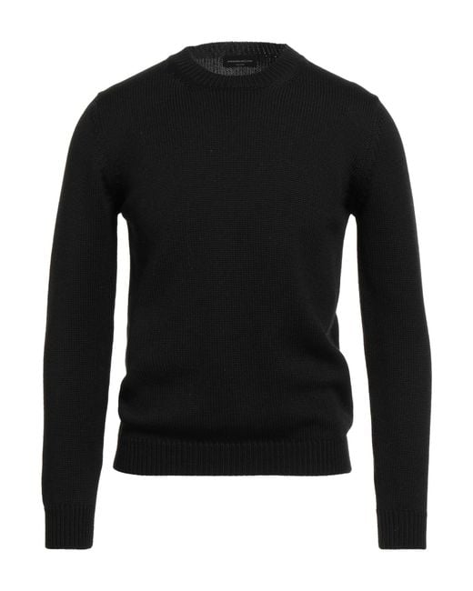 Pullover Roberto Collina de hombre de color Black
