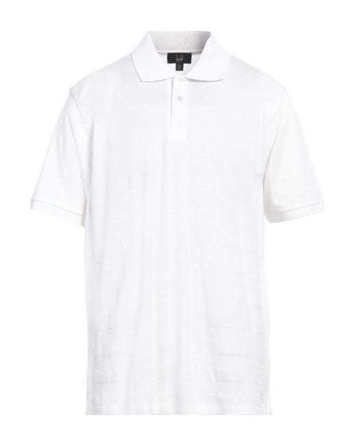 Dunhill Poloshirt in White für Herren