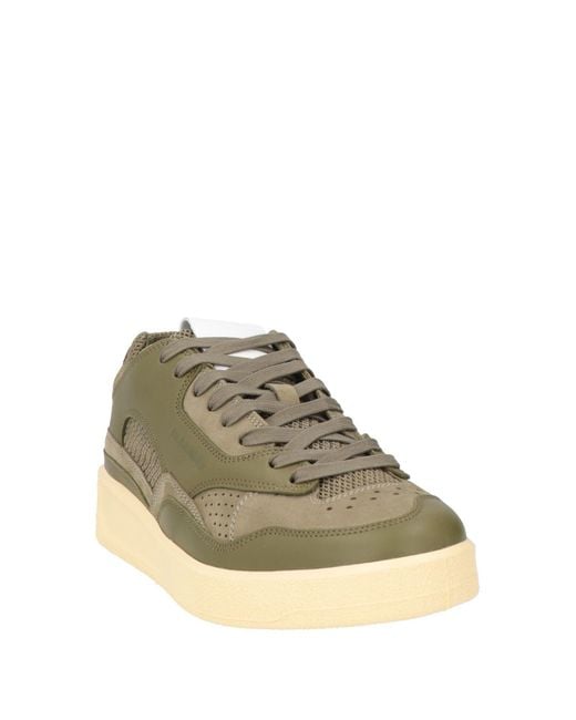 Jil Sander Green Trainers
