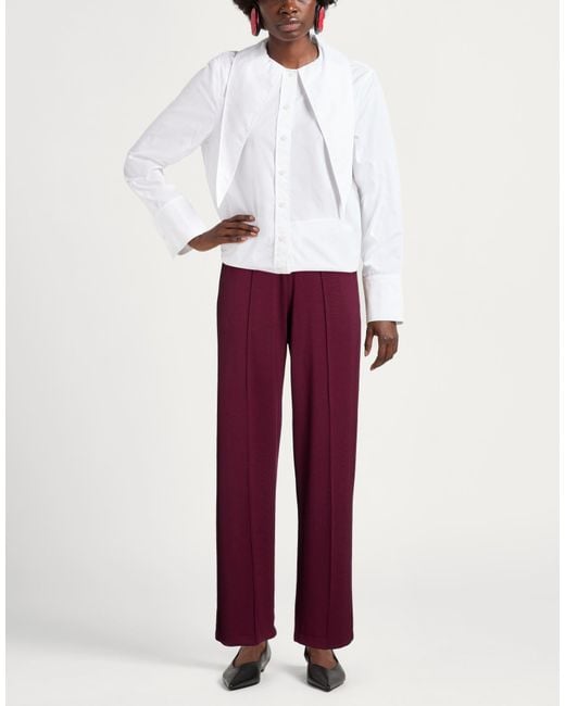 Gaelle Paris Red Trouser