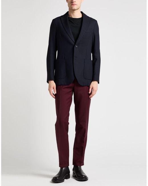 Circolo 1901 Blue Blazer Virgin Wool, Cashmere, Elastane for men