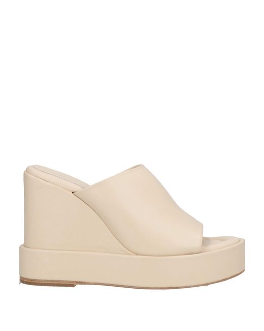 Paloma Barceló Natural Sandals